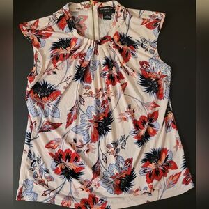 Liz Claiborne Women's Floral Sleeveless Top
